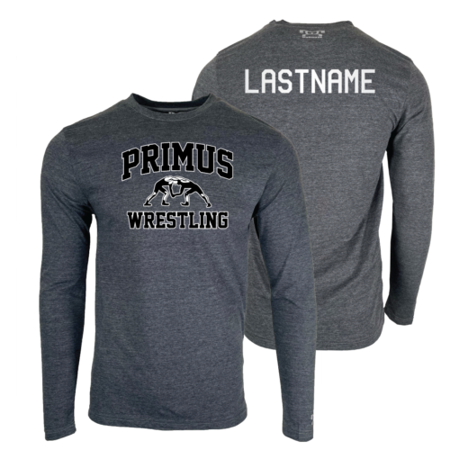Primus Wrestling Custom Heat Press Long Sleeve T-Shirt