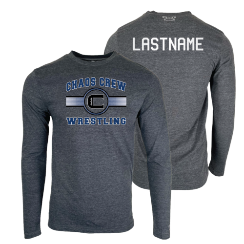 Chaos Crew Wrestling Custom Heat Press Long Sleeve T-Shirt