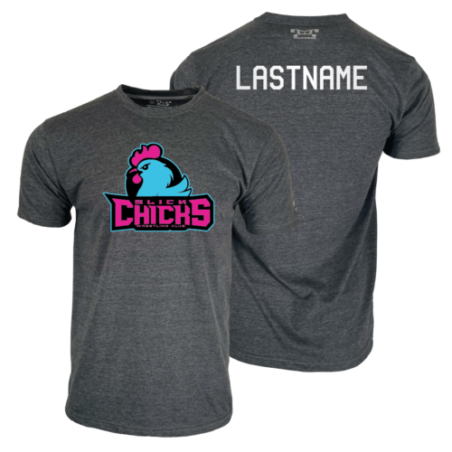 Slick Chicks Wrestling Club Custom Heat Press Short Sleeve T-Shirt
