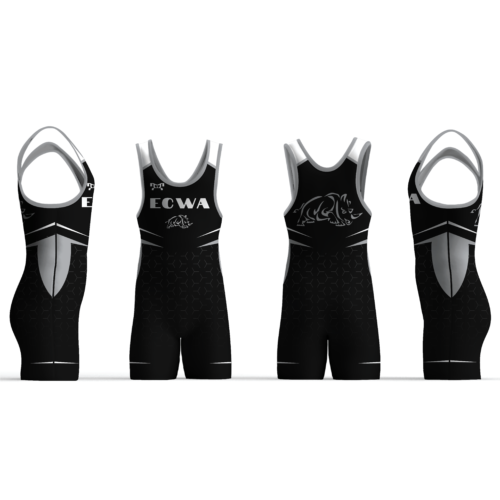 Eastern Carolina Wrestling Academy Black Men's Singlet