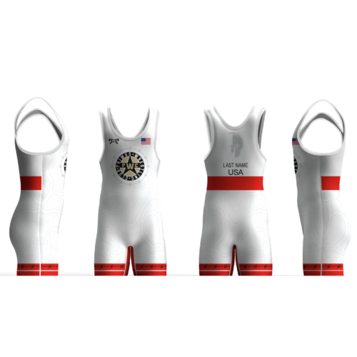 Primus Wrestling RED FREESTYLE 2025 Men's Singlet