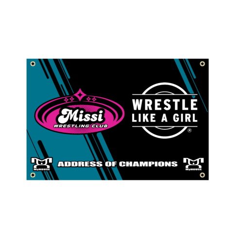 MISSI WRESTLING club Custom Team Banner