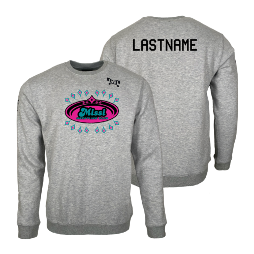 MISSI WRESTLING club MyHOUSE Heat Press Challenger Crewneck