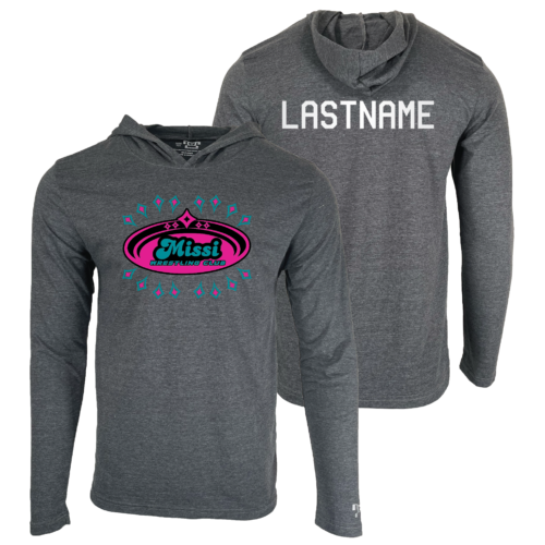 MISSI WRESTLING club Custom Heat Press Long Sleeve Hoodie T-Shirt