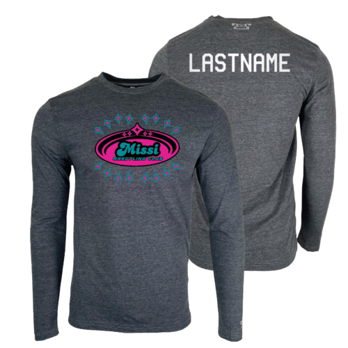 MISSI WRESTLING club Custom Heat Press Long Sleeve T-Shirt
