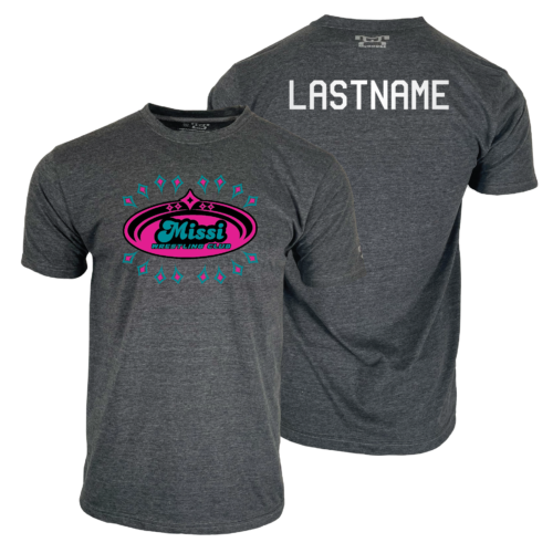 MISSI WRESTLING club Custom Heat Press Short Sleeve T-Shirt