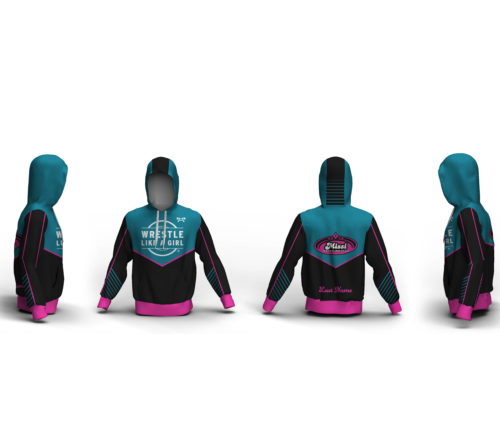 MISSI WRESTLING club Custom Unisex Sublimated Hoodie