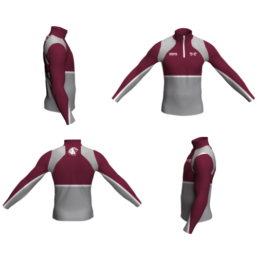 Hodgson Vo-Tech High School Men's Light-Weight Custom Quarter Zip