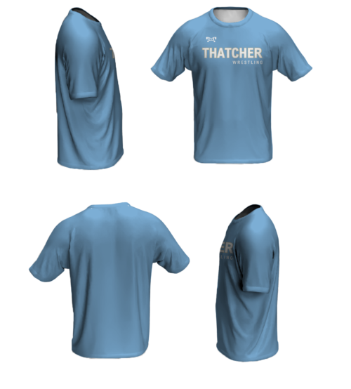 Thatcher Wrestling Club Columbia Loose Short Sleeve Dri-Fit