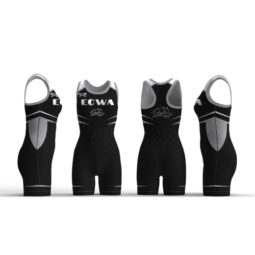 Eastern Carolina Wrestling Academy Black Women's Custom Singlet
