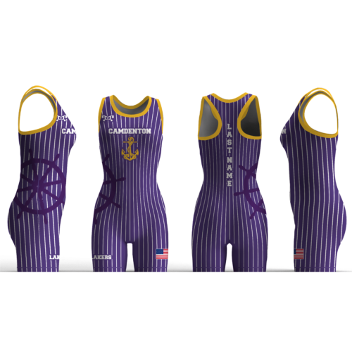 Camdenton Lakers-Girls Wrestling Women's Custom Singlet