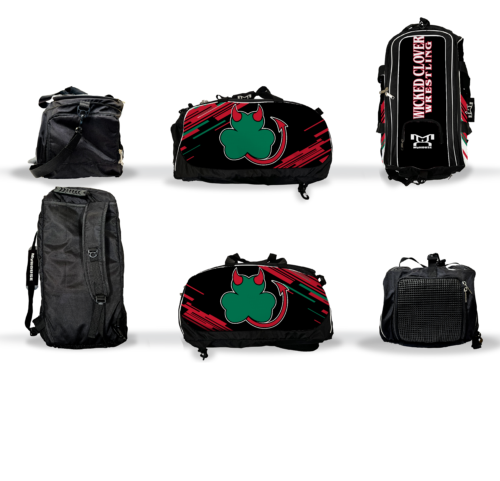 Wicked Clover Wrestling Conversion Duffel Bag/Backpack