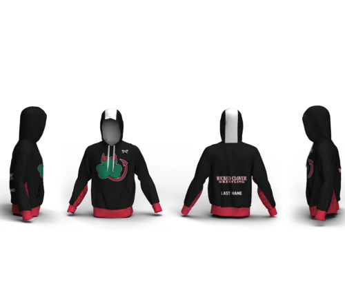 Wicked Clover Wrestling Elite Sublimated Hoodie