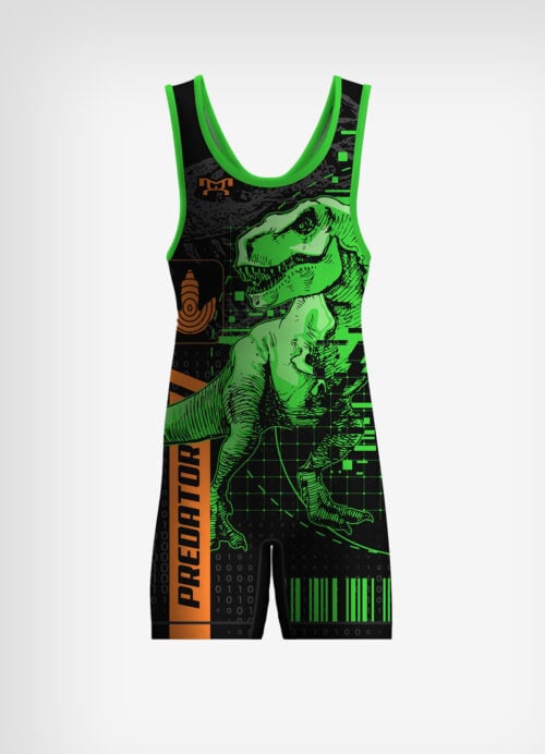 PREDATOR BLACK LIGHT NEON GREEN Men's Singlet (PRE-ORDER)