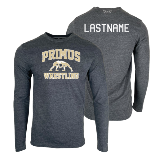 Primus Wrestling Custom Heat Press Long Sleeve T-Shirt