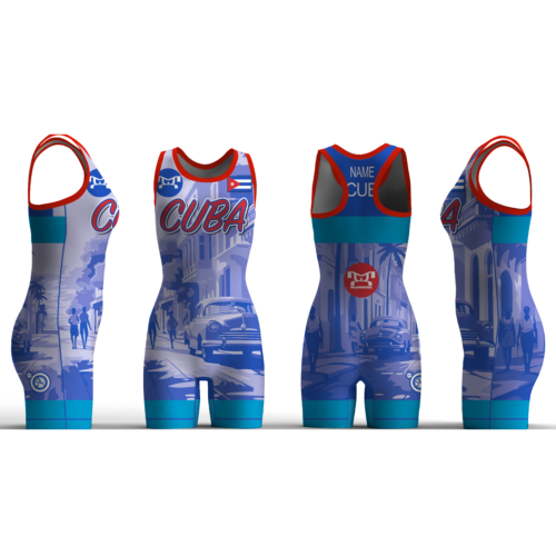 Cuba Wrestling Singlet