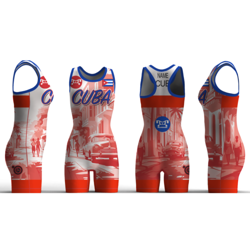 Cuba Wrestling Singlet