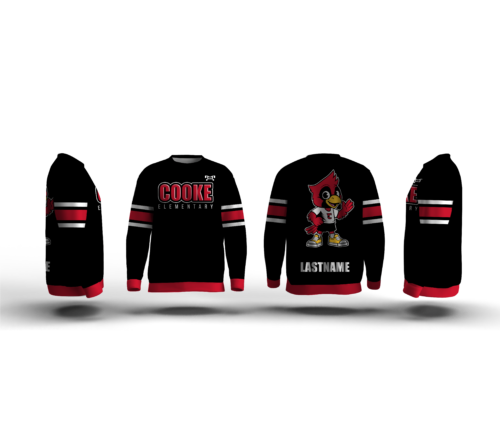 William F. Cooke Elementary Elite Sublimated Crewneck