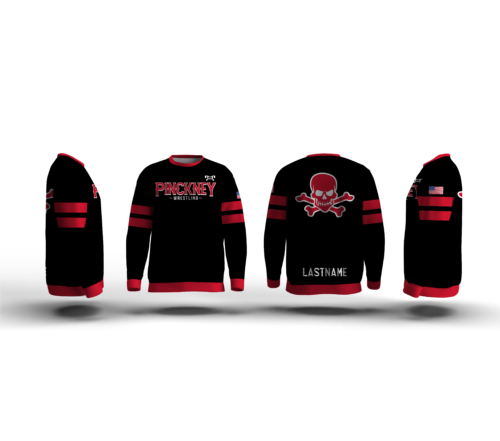 Pinckney Wrestling MI Elite Sublimated Crewneck