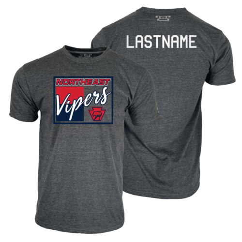 Northeast Vipers Custom Heat Press Short Sleeve T-Shirt