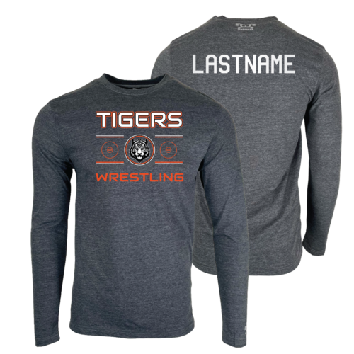 San Jacinto Wrestling Custom Heat Press Long Sleeve T-Shirt