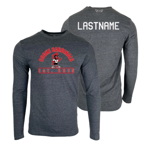 William F. Cooke Elementary Custom Heat Press Long Sleeve T-Shirt