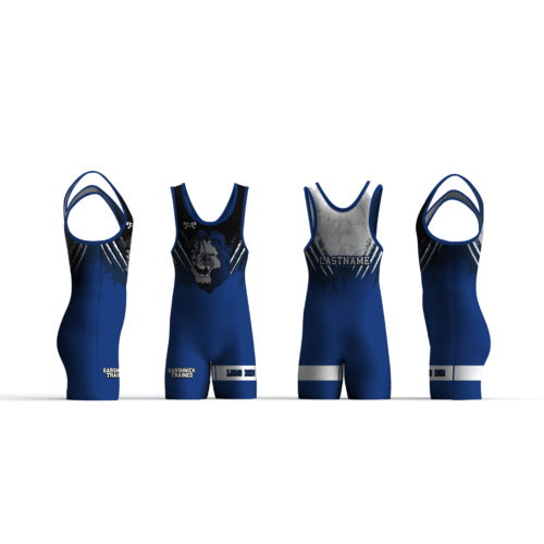 PA Lion's Den BLUE Men's Singlet