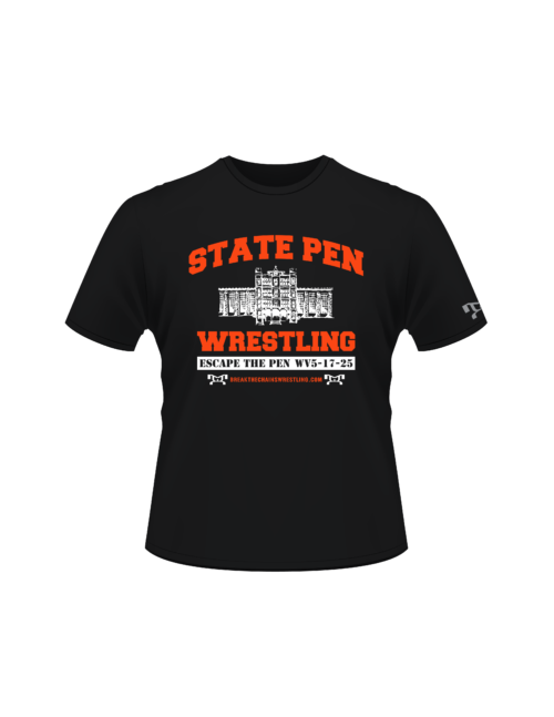 ESCAPE THE PEN Custom Black Heat Press T Shirt 2025