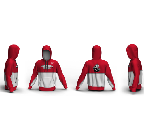 Youngsville Little Eagles Wrestling Custom Unisex Sublimated Hoodie
