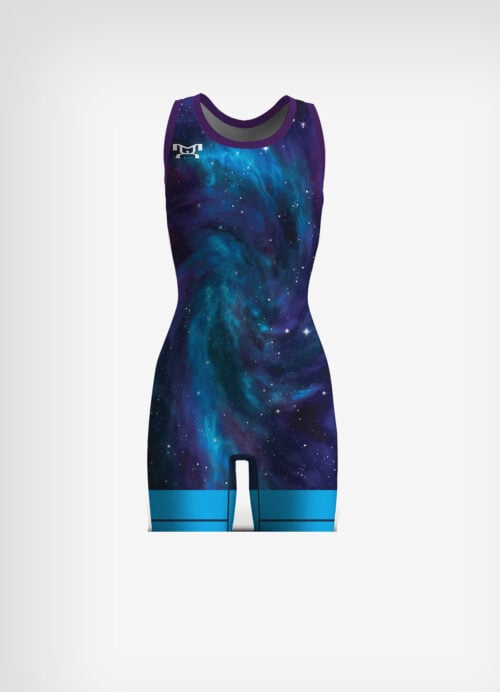 Galaxy Blue Freestyle Women's Singlet (IF YOU GET A NAME PLEASE NOTE THAT TAKES 4-6 WEEKS)
