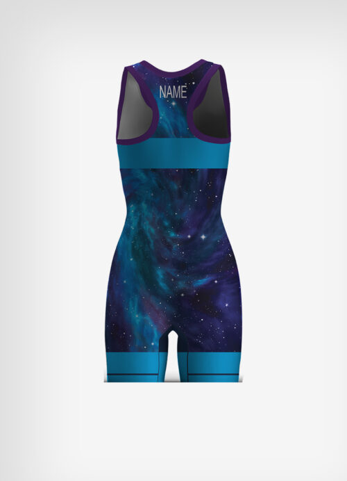 Galaxy Blue Freestyle Women's Singlet (IF YOU GET A NAME PLEASE NOTE THAT TAKES 4-6 WEEKS) - Image 4