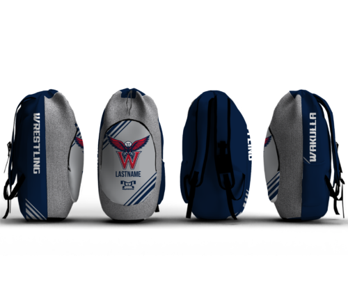 Wakulla Wrestling Sublimated Custom Gear Bag