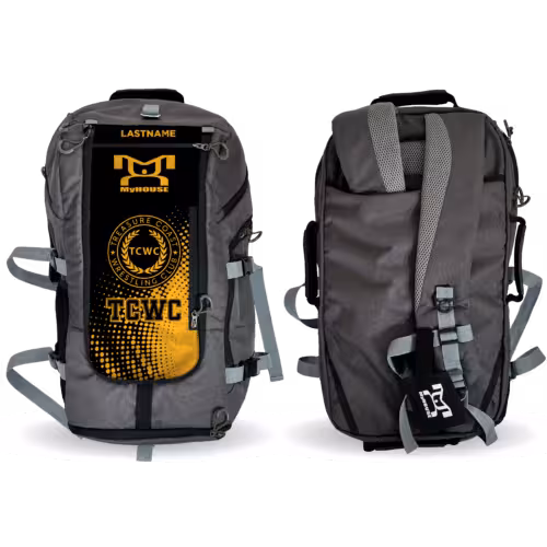 Treasure Coast Wrestling Club Hybrid Gear Bag (THIS WILL SHIP IN 6-8 WEEKS)