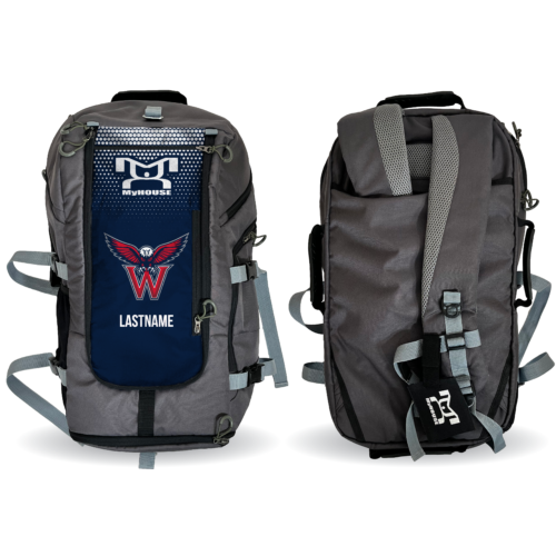 Wakulla Wrestling Hybrid Gear Bag (THIS WILL SHIP IN 6-8 WEEKS)