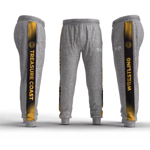 Treasure Coast Wrestling Club Box Stripe Slim Cut Joggers