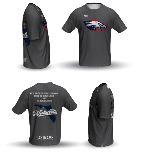 Wakulla Wrestling Loose Short Sleeve Dri-Fit