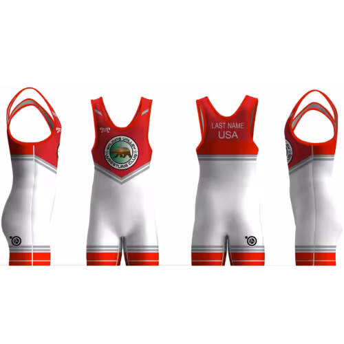 Salinas Valley Wrestling Club Red Men's Singlet