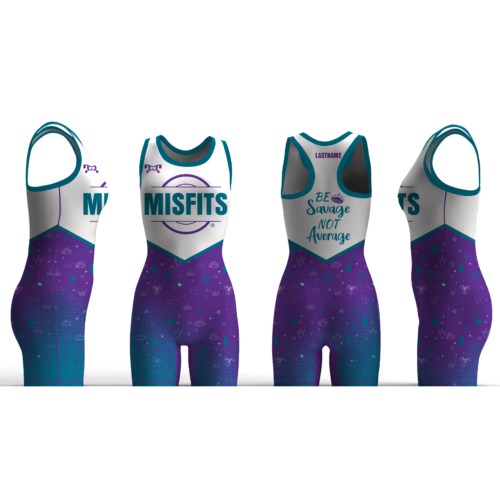 MISFITS GIRLS WRESTLING Women's Custom Singlet