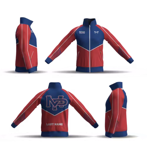 Mount Pleasant Junior Wrestling Athletic Full Zip Jacket