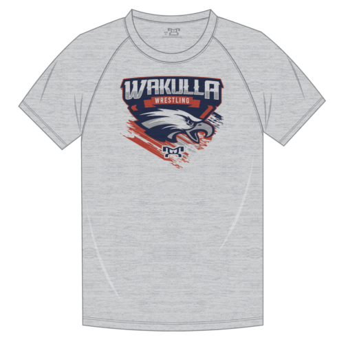 Wakulla Wrestling Custom Sublimated Decal T-Shirt