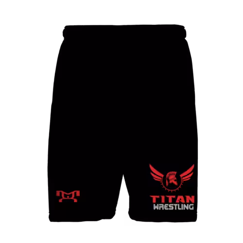 Titan Wrestling Club Blue Athletic Mesh Short 2025