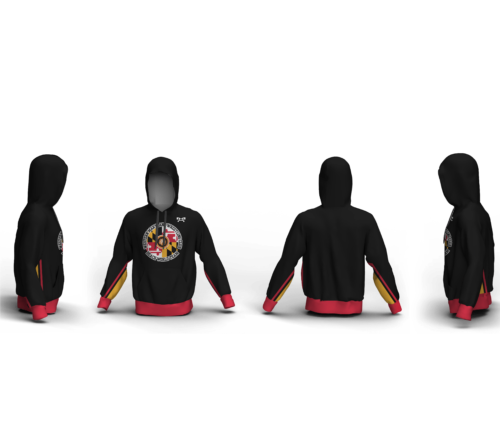 Western Maryland Wrestling Club Custom Unisex Sublimated Hoodie