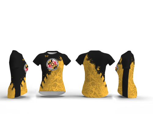 Western Maryland Wrestling Club Women's Compression Short Sleeve Shirt