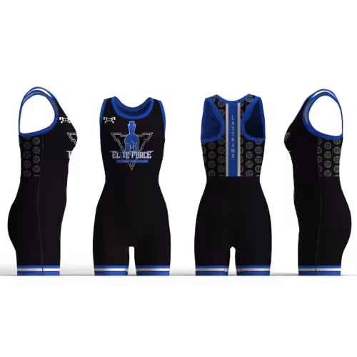 Elite Force Custom Black Women's Singlet Next Generation 2025
