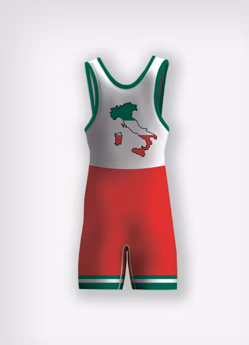 Italy Men's Singlet - Image 2