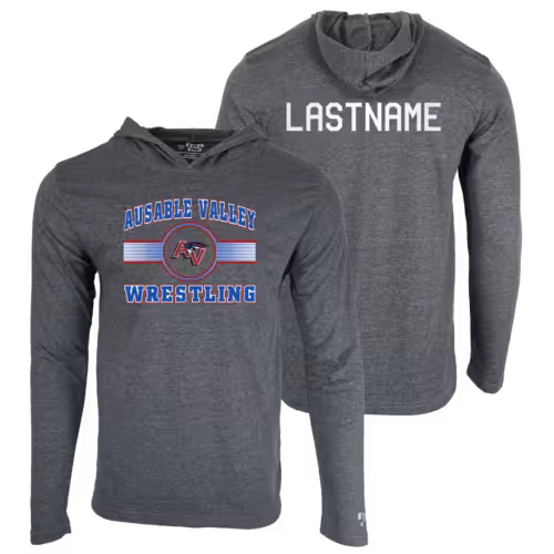 AuSable Valley Custom Heat Press Long Sleeve Hoodie T-Shirt