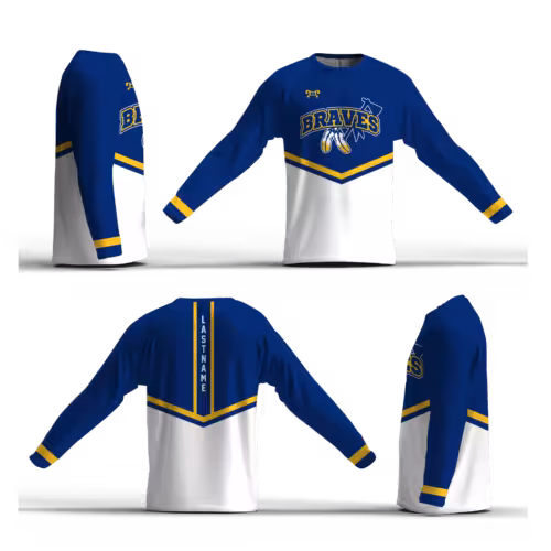 Braves Wrestling Club Loose Long Sleeve Dri-Fit